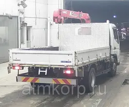 Самопогрузчик Mitsubishi Canter с КМУ Unic URV 263 2013 года б/у фото 2