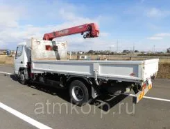 Самопогрузчик Mitsubishi Canter с КМУ Unic Ucan 2011 года б/у фото 4