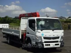Самопогрузчик Mitsubishi Canter с КМУ Unic Ucan U 294 NRJKK 2011 года б/у