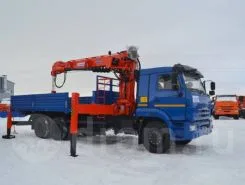 Самопогрузчик Камаз 65117 с КМУ KANGLIM KS 2056G-II 2019 года б/у