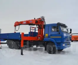 Самопогрузчик Камаз 65117 с КМУ KANGLIM KS 2056G-II 2019 года б/у
