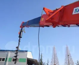 Самопогрузчик Камаз 65117 с КМУ KANGLIM KS 2056G-II 2019 года б/у фото 2
