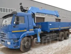 Самопогрузчик Камаз 65117 с КМУ DongYang SS1926 2018 года б/у