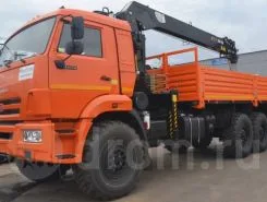 Самопогрузчик Камаз 43118 с КМУ HIAB 190 TM-6 2019 года б/у