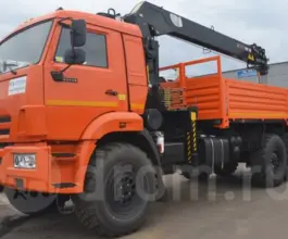 Самопогрузчик Камаз 43118 с КМУ HIAB 190 TM-6 2019 года б/у