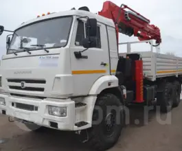 Самопогрузчик Камаз 43118 с КМУ Horyong HRS 216 2018 года б/у фото 3