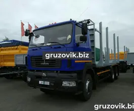 Лесовоз с КМУ МАЗ 6312C9-528-012 2021 года новый фото 3
