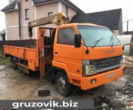 Самопогрузчик ISUZU Forward с КМУ HEAVY FAIR 1993 года новый