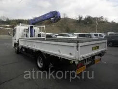 Самопогрузчик Mitsubishi Canter с КМУ Tadano Zest ZE 294 HR 2010 года б/у фото 2