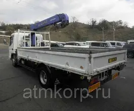 Самопогрузчик Mitsubishi Canter с КМУ Tadano Zest ZE 294 HR 2010 года б/у фото 2