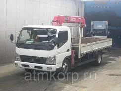 Самопогрузчик Mitsubishi Canter с КМУ Unic Ucan URU 295 2010 года б/у