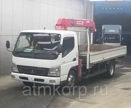 Самопогрузчик Mitsubishi Canter с КМУ Unic Ucan URU 295 2010 года б/у