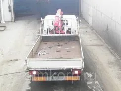 Самопогрузчик Mitsubishi Canter с КМУ Unic Ucan URU 295 2010 года б/у фото 3