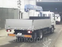 Самопогрузчик Mitsubishi Canter с КМУ Tadano Rac ZR 295 2009 года б/у фото 2