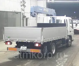 Самопогрузчик Mitsubishi Canter с КМУ Tadano Rac ZR 295 2009 года б/у фото 2