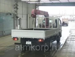 Самопогрузчик Mitsubishi Canter с КМУ Unic V 295 2011 года б/у фото 2