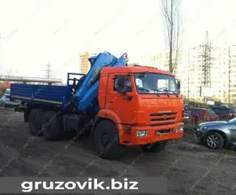 Самопогрузчик Камаз 43118 с КМУ ИНМАН ИМ-150 2016 года б/у