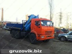 Самопогрузчик Камаз 43118 с КМУ Инман ИМ 180 2016 года б/у фото 3