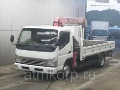 Самопогрузчик Mitsubishi Canter с КМУ Unic Ucan 264 2009 года б/у
