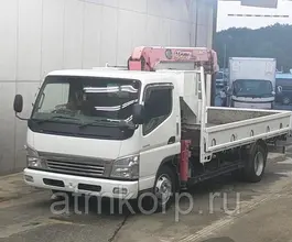 Самопогрузчик Mitsubishi Canter с КМУ Unic Ucan 264 2009 года б/у