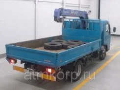 Самопогрузчик Mitsubishi Canter с КМУ Tadano RAC TM-ZR 293 2008 года б/у фото 2