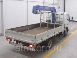 Самопогрузчик Mitsubishi Canter с КМУ Tadano RAC ZR 264 2009 года б/у фото 2
