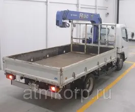 Самопогрузчик Mitsubishi Canter с КМУ Tadano RAC ZR 264 2009 года б/у фото 2