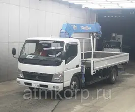 Самопогрузчик Mitsubishi Canter с КМУ Tadano CARCO CRANE ZR 266 2008 года б/у