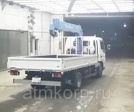 Самопогрузчик Mitsubishi Canter с КМУ Tadano CARCO CRANE ZR 266 2008 года б/у фото 2