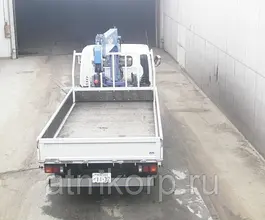 Самопогрузчик Mitsubishi Canter с КМУ Tadano CARCO CRANE ZR 266 2008 года б/у фото 3