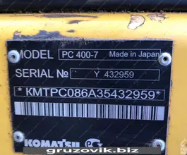 Экскаватор Komatsu PC400-7 2012 года б/у фото 2
