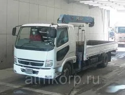 Самопогрузчик Mitsubishi FUSO с КМУ Tadano RAC TURBO 243 2008 года б/у