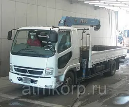 Самопогрузчик Mitsubishi FUSO с КМУ Tadano RAC TURBO 243 2008 года б/у