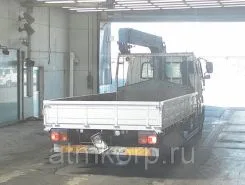 Самопогрузчик Mitsubishi FUSO с КМУ Tadano RAC TURBO 243 2008 года б/у фото 2