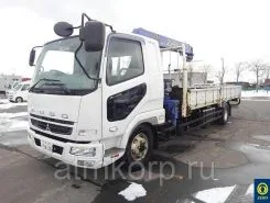 Самопогрузчик Mitsubishi FUSO с КМУ Tadano 2011 года б/у фото 2