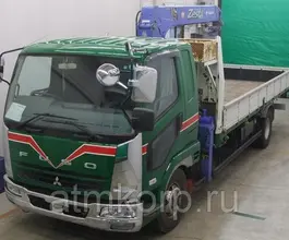 Самопогрузчик Mitsubishi FUSO с КМУ Tadano 2011 года б/у
