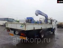 Самопогрузчик Mitsubishi FUSO с КМУ Tadano 2010 года б/у фото 2