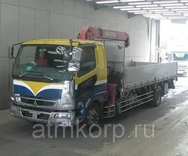 Самопогрузчик Mitsubishi FUSO с КМУ Unic 2008 года б/у