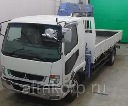 Самопогрузчик Mitsubishi FUSO с КМУ Tadano 2008 года б/у