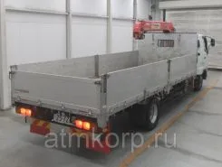 Самопогрузчик Mitsubishi FUSO с КМУ Unic 2013 года б/у фото 2