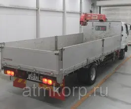 Самопогрузчик Mitsubishi FUSO с КМУ Unic 2013 года б/у фото 2