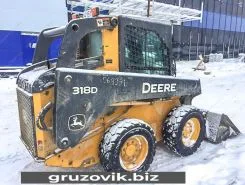 Фронтальный погрузчик John Deere 318d 2012 года новый фото 3