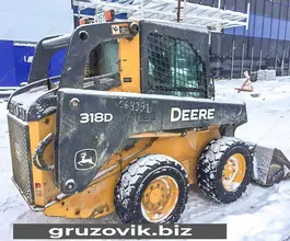 Фронтальный погрузчик John Deere 318d 2012 года новый фото 3
