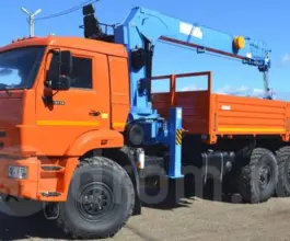 Самопогрузчик Камаз 43118 с КМУ Dongyang SS1926 2019 года б/у