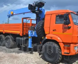 Самопогрузчик Камаз 43118 с КМУ Dongyang SS1926 2019 года б/у фото 4