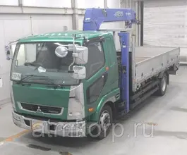 Самопогрузчик Mitsubishi FUSO с КМУ Tadano 2014 года б/у