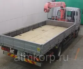 Самопогрузчик Mitsubishi FUSO с КМУ Unic 2011 года б/у фото 2