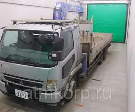 Самопогрузчик Mitsubishi FUSO с КМУ Tadano 2008 года б/у