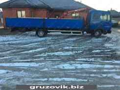 Самопогрузчик Mercedes-Benz 1120 с КМУ  1998 года б/у фото 4