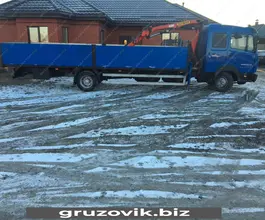 Самопогрузчик Mercedes-Benz 1120 с КМУ  1998 года б/у фото 4
